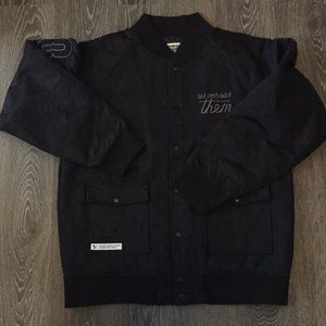 Us Versus Them Varsity Jacket